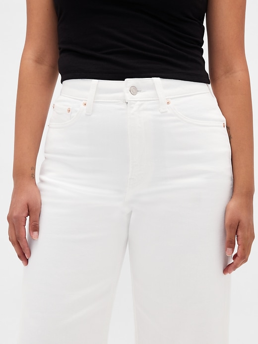 Image number 6 showing, Curvy High Rise Stride Wide-Leg Ankle Jeans