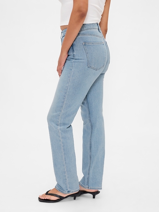 Image number 3 showing, Curvy High Rise '90s Straight Jeans