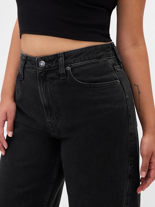 Image number 6 showing, Curvy High Rise Barrel Jeans