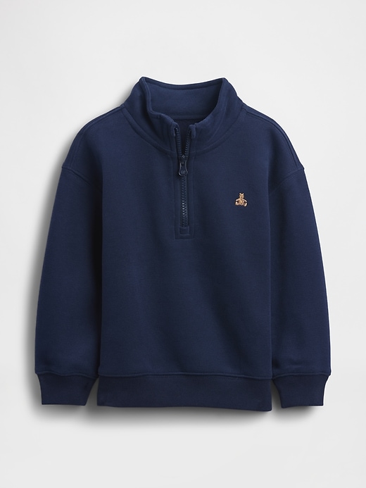 Image number 2 showing, Baby & Toddler VintageSoft Quarter-Zip Pullover