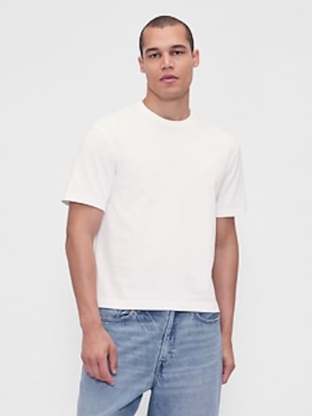 Heavyweight Crop Graphic T-Shirt