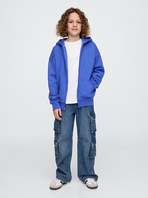 Image number 5 showing, Kids VintageSoft Zip Hoodie