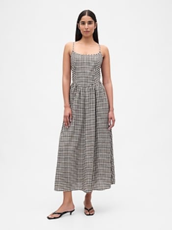 Drop-Waist Maxi Dress