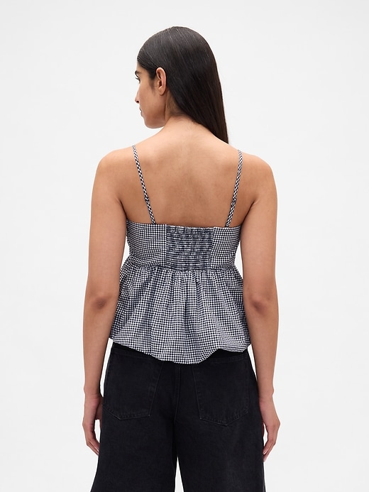 Image number 3 showing, Poplin Bubble Top