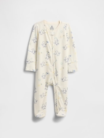 Baby First Favorites Organic Cotton Footed One-Piece