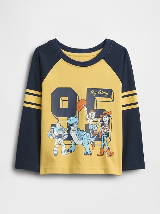 Image number 1 showing, Gap × Disney Baby & Toddler Raglan Jersey T-Shirt