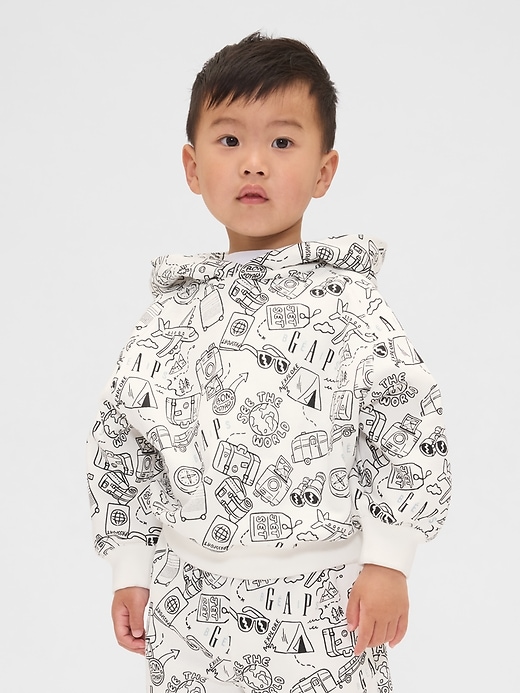 Image number 2 showing, Gap × BÉIS Baby & Toddler VintageSoft Hoodie