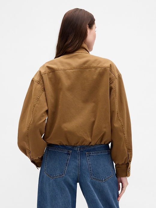 Image number 3 showing, Twill Bubble Jacket