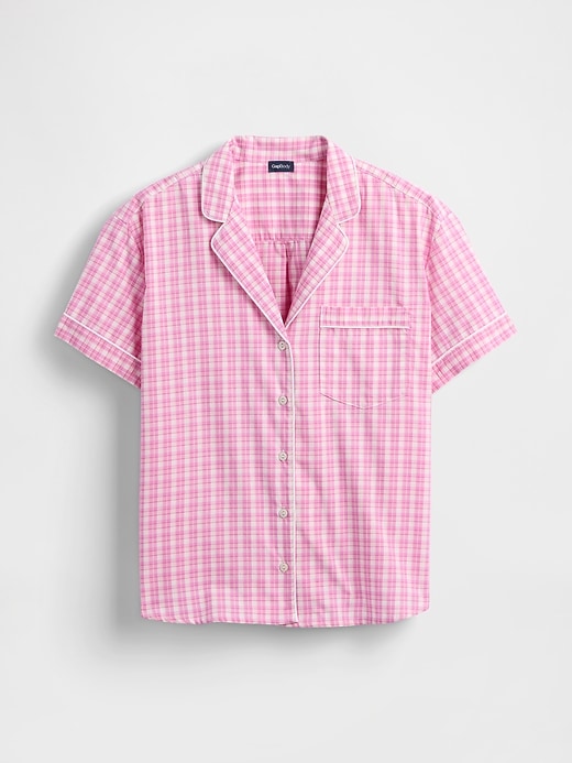 Image number 4 showing, Poplin PJ Shirt