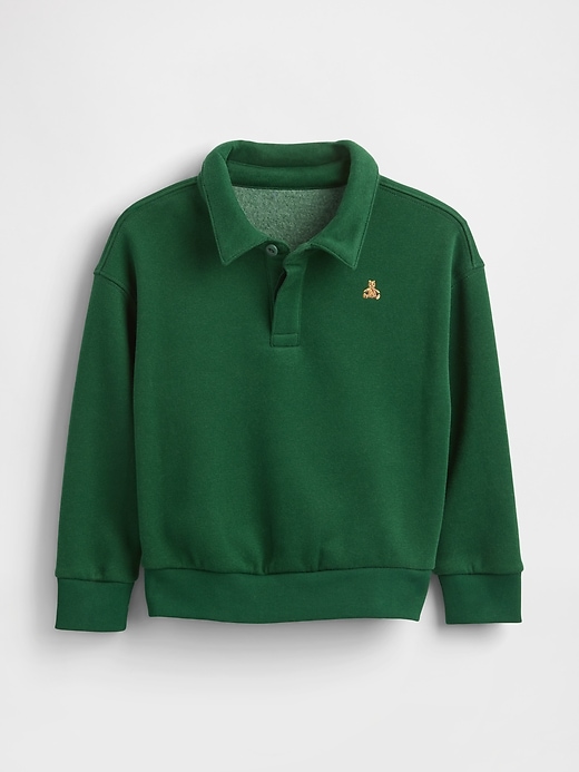 Image number 1 showing, Baby & Toddler VintageSoft Polo Sweatshirt