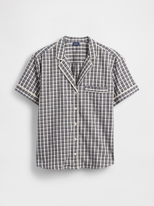 Image number 4 showing, Poplin PJ Shirt