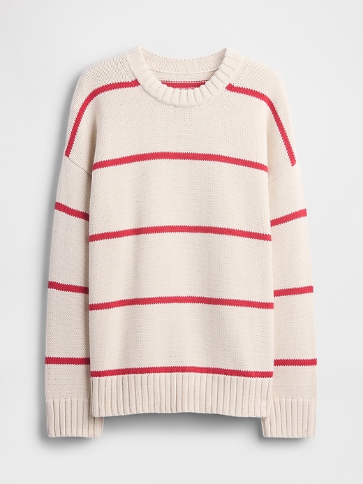 Image number 5 showing, 100% Cotton Oversized Sweater