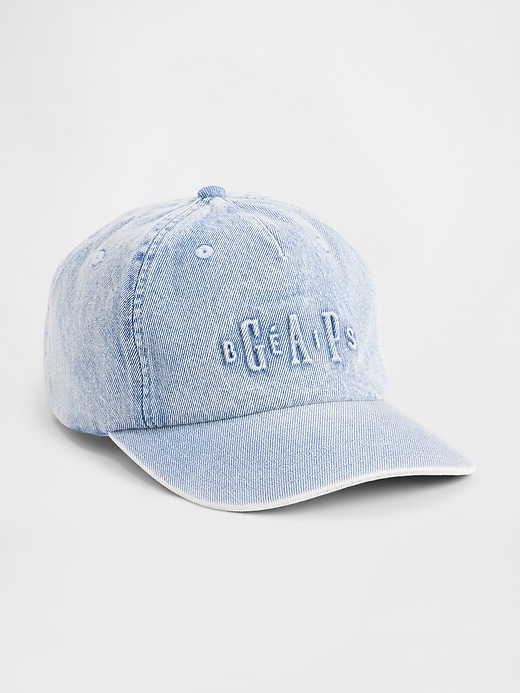 Image number 1 showing, Gap × BÉIS Logo Denim Baseball Hat