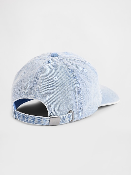 Image number 2 showing, Gap × BÉIS Logo Denim Baseball Hat