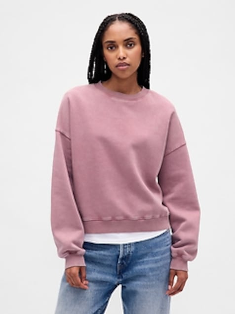 VintageSoft Wedge Crewneck Sweatshirt