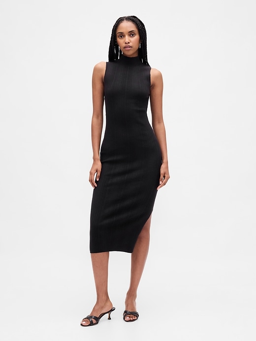 Image number 1 showing, Rib Midi Sweater Dress