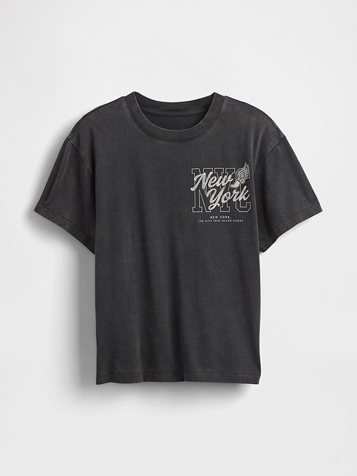 Image number 5 showing, Relaxed NYC Graphic T-Shirt