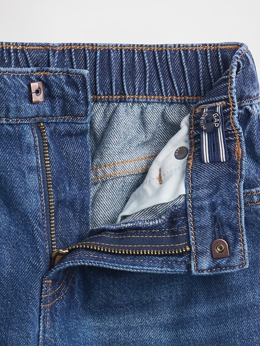Image number 5 showing, Kids Mid Rise UltraSoft Relaxed Crop Jeans