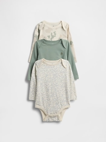 Baby First Favorites Organic Cotton Bodysuit (3-Pack)