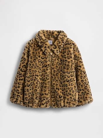 Baby & Toddler Faux Fur Zip Jacket