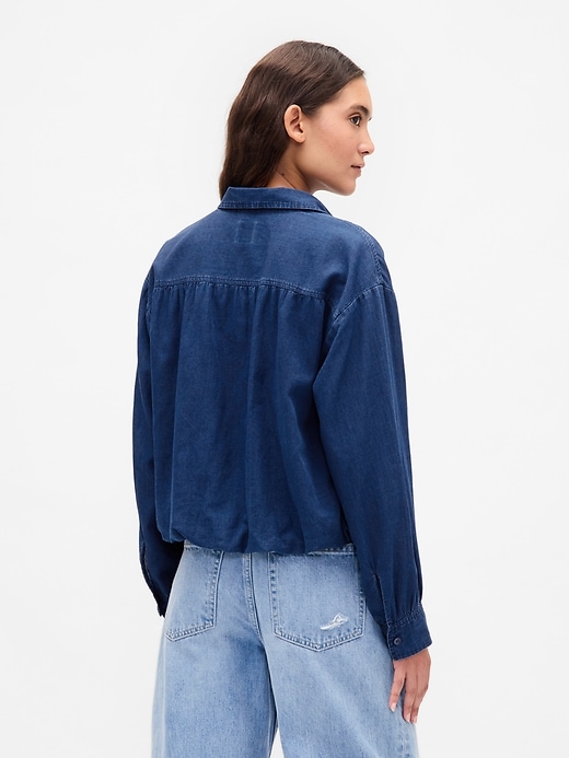 Image number 3 showing, Bubble Hem Shirt