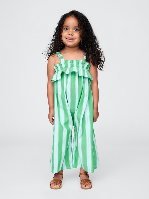 Image number 2 showing, Baby & Toddler Poplin Jumpsuit
