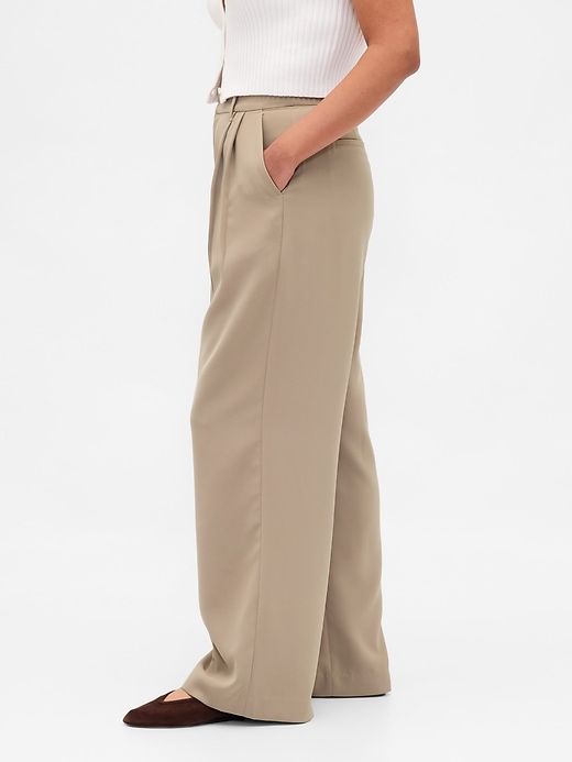 Image number 3 showing, Curvy 365 High Rise Pleated Trousers