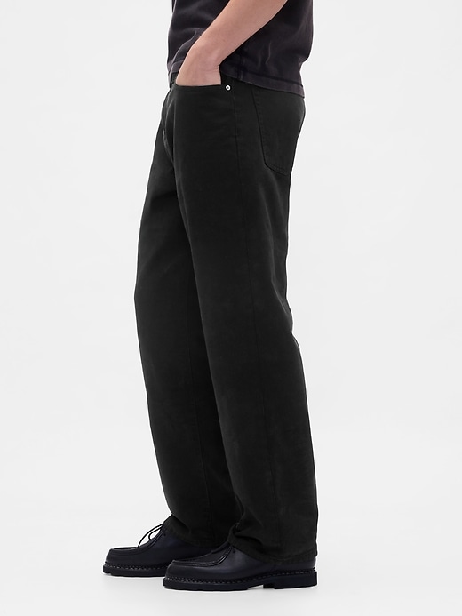 Image number 3 showing, Relaxed Straight Jeans