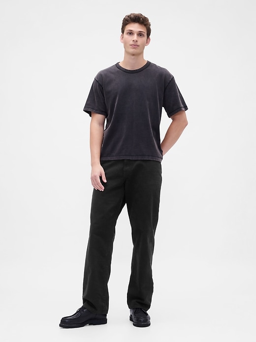 Image number 1 showing, Relaxed Straight Jeans