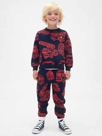 Baby & Toddler VintageSoft Firetruck Sweat Set