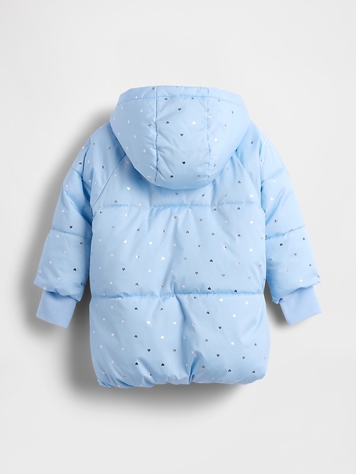 Image number 2 showing, Baby & Toddler Heavyweight Puffer Coat