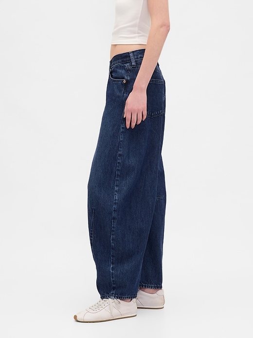 Image number 3 showing, High Rise UltraSoft Crossover Horseshoe Jeans