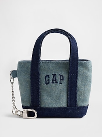 Logo Tote Keychain Charm