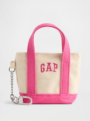 Logo Tote Keychain Charm