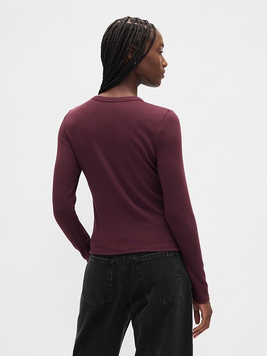 Image number 3 showing, Modern Crewneck Cardigan