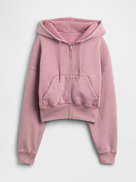 Image number 5 showing, VintageSoft Full-Zip Wedge Hoodie