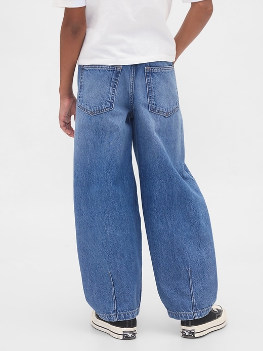 Image number 4 showing, Kids Easy Baggy Barrel Jeans