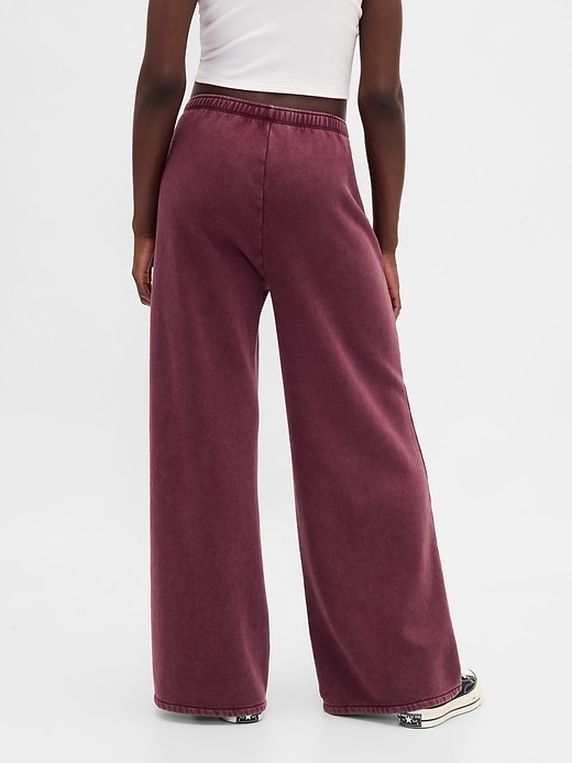 Image number 4 showing, VintageSoft Baggy Wide-Leg Sweatpants