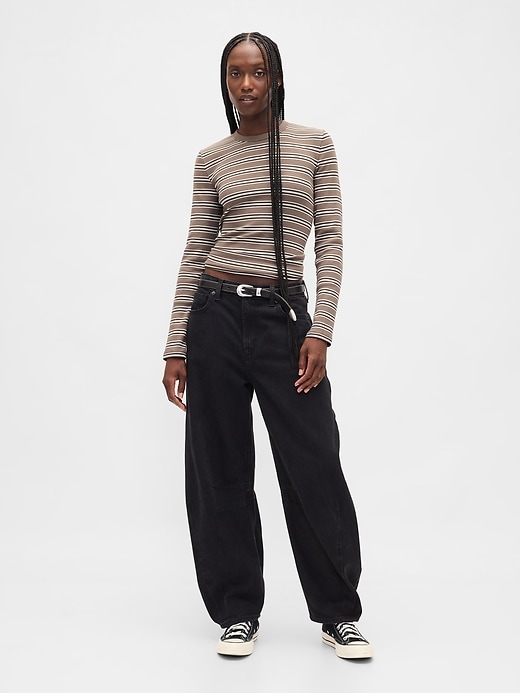 Image number 2 showing, Modern Rib Shrunken T-Shirt