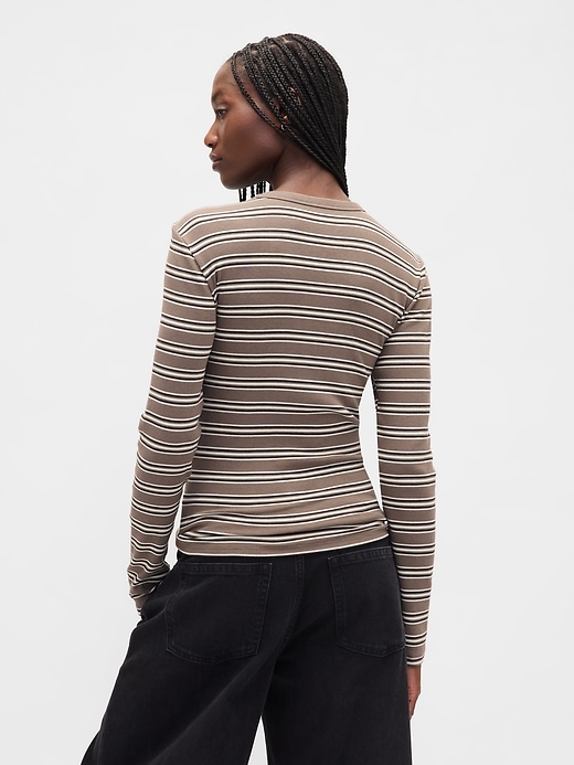 Image number 3 showing, Modern Rib Shrunken T-Shirt
