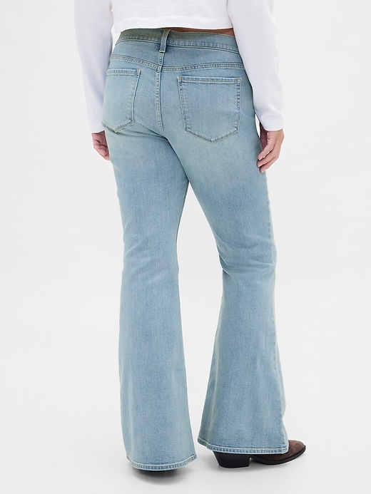Image number 6 showing, Low Rise Flare Jeans