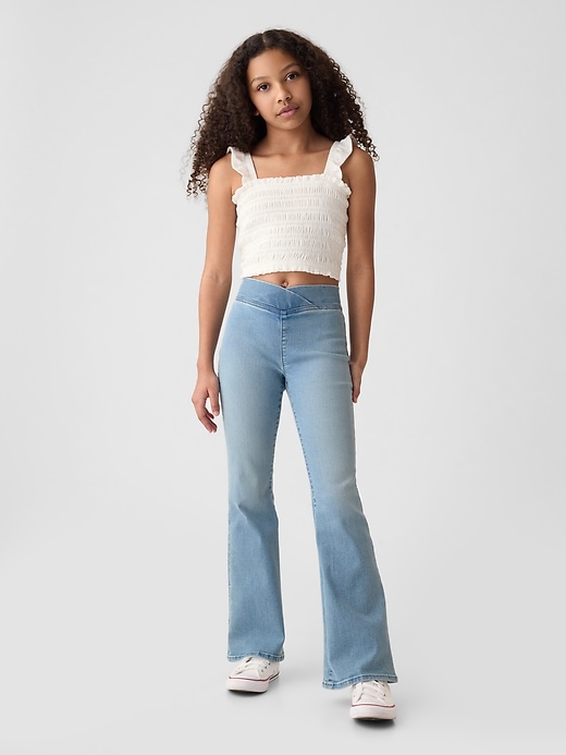 Image number 1 showing, Kids High Rise Flare Jeggings