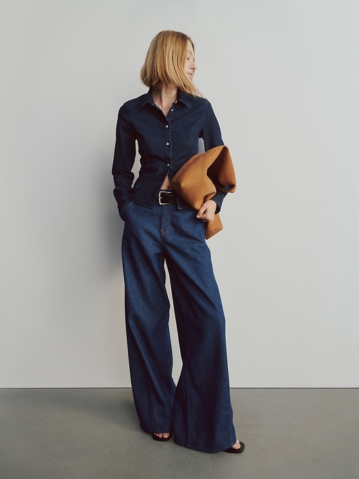 Image number 8 showing, Mid Rise UltraSoft Baggy Jeans