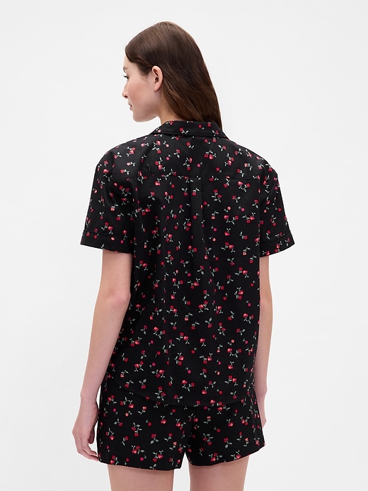 Image number 3 showing, Poplin PJ Shirt