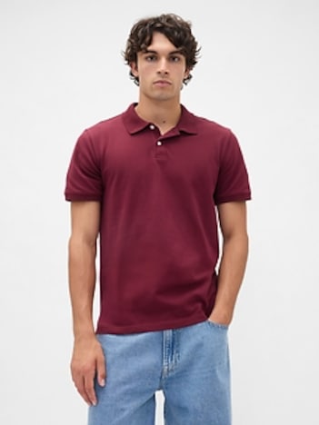 Pique Polo Shirt