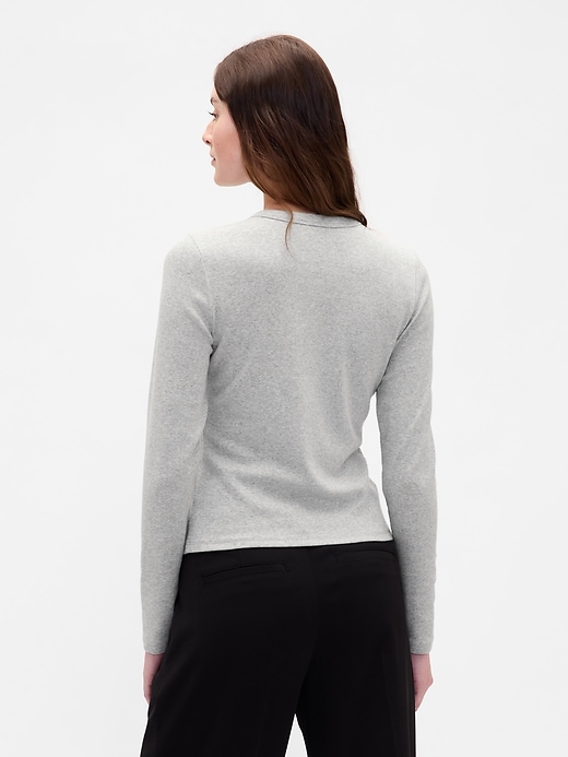 Image number 3 showing, Modern Crewneck Cardigan