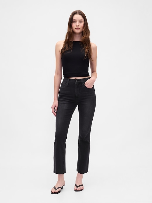 Image number 1 showing, High Rise Kick Flare Jeans