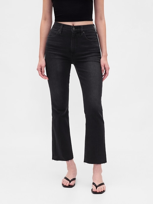 Image number 2 showing, High Rise Kick Flare Jeans
