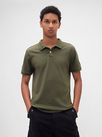 Pique Polo Shirt