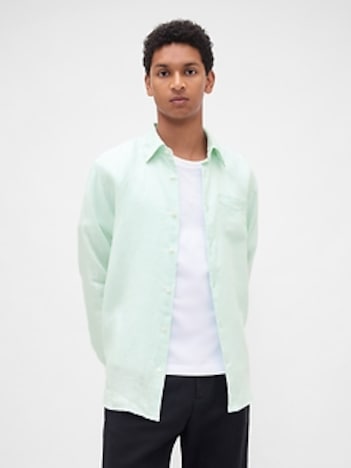 100% Linen Classic Shirt